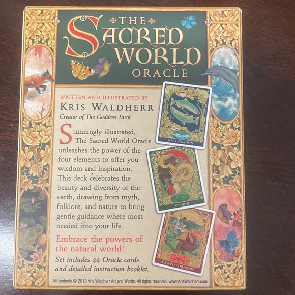 The Sacred World Oracle Tarot Set. - Picture 2 of 3